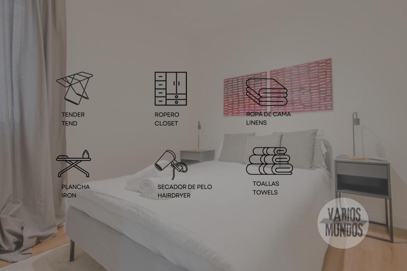 Cozy Apt Para 6Pax A Escasos Metros Del Retiro - Madrid E1 Екстер'єр фото
